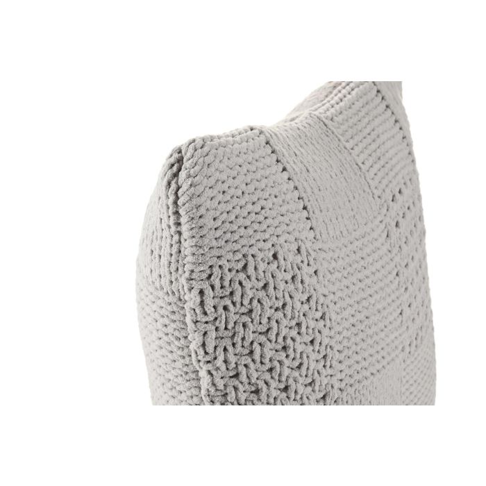 Cojin Urban DKD Home Decor Gris Claro 45 x 45 cm (2 Unidades) 1