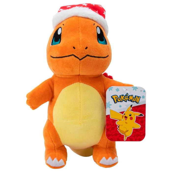 Peluche Charmander Navidad Pokemon 20cm 3 Peluche Charmander Navidad Pokemon 20cm 3