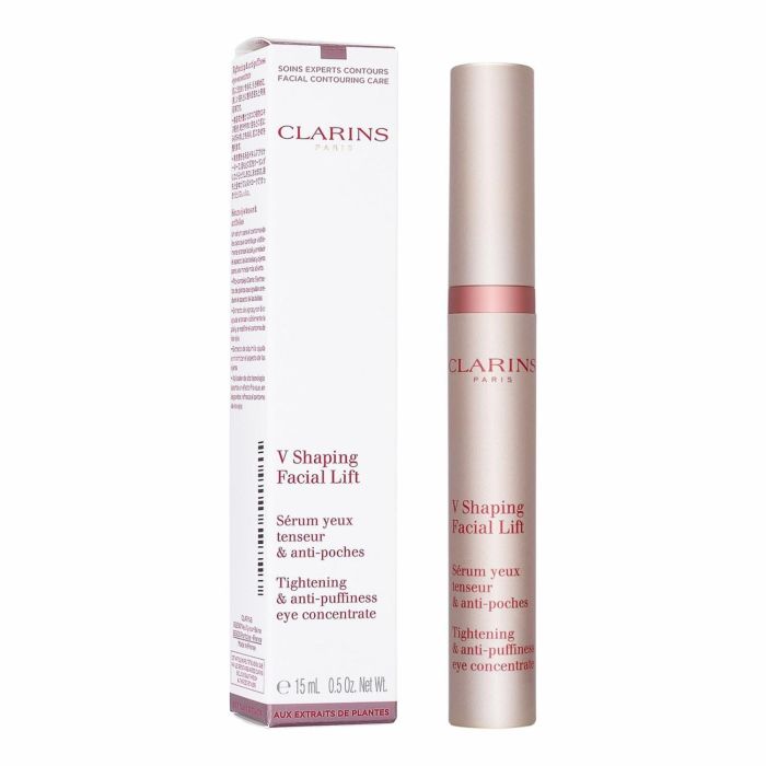 Clarins LIFT-AFFINE Sérum Concentrado Reafirmante de Ojos Efecto Tensor, Anti-Bolsas y Anti-Ojeras para Todo Tipo de Pieles 15 ml