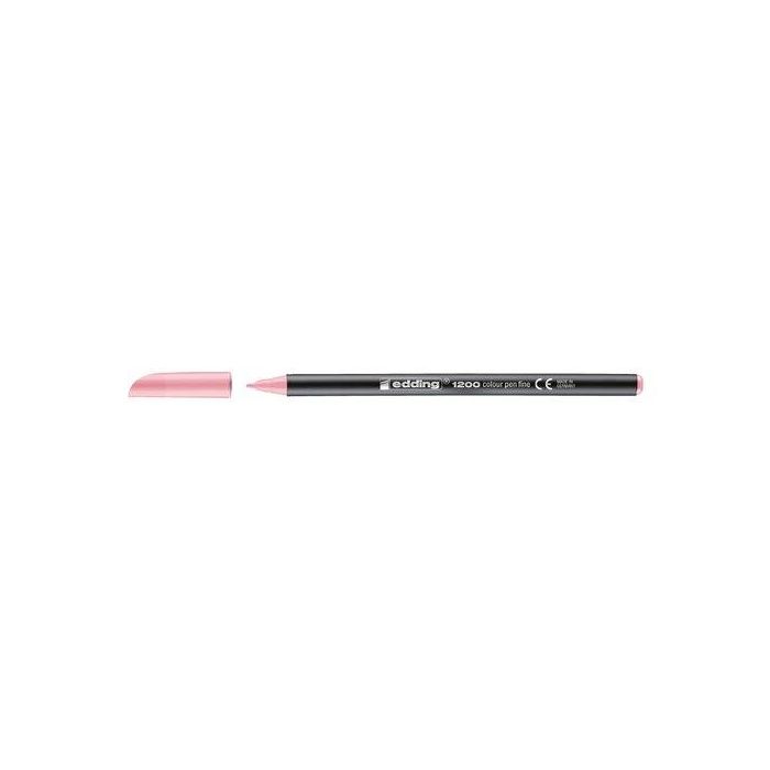Rotulador Fibra Edding 1200 Pastel Cerezo 10 unidades