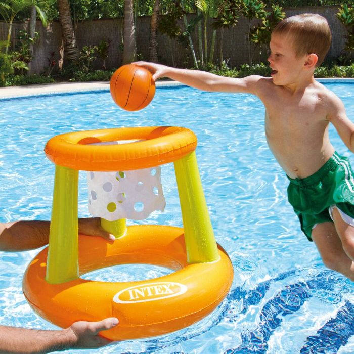 Juego Hinchable Intex Canasta de Baloncesto 67 x 55 x 67 cm (12 Unidades) 2 Juego Hinchable Intex Canasta de Baloncesto 67 x 55 x 67 cm (12 Unidades) 2