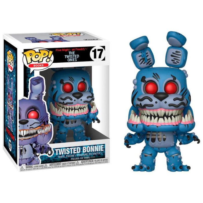 Funko Figura POP Five Nights at Freddy's Twisted Bonnie de Vinilo de 9cm