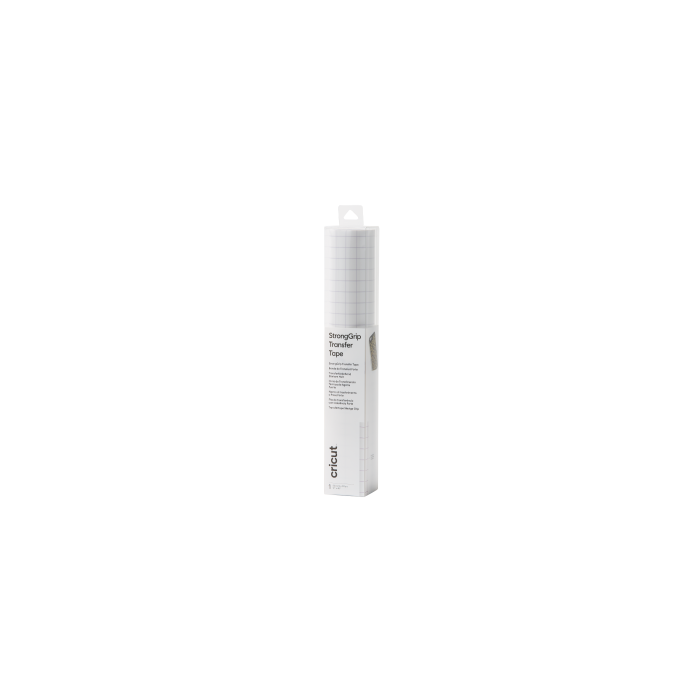 Cricut 2007744 Rollo de vinilo de termotransferencia, Blanco Estampado, 305 mm x 1220 mm