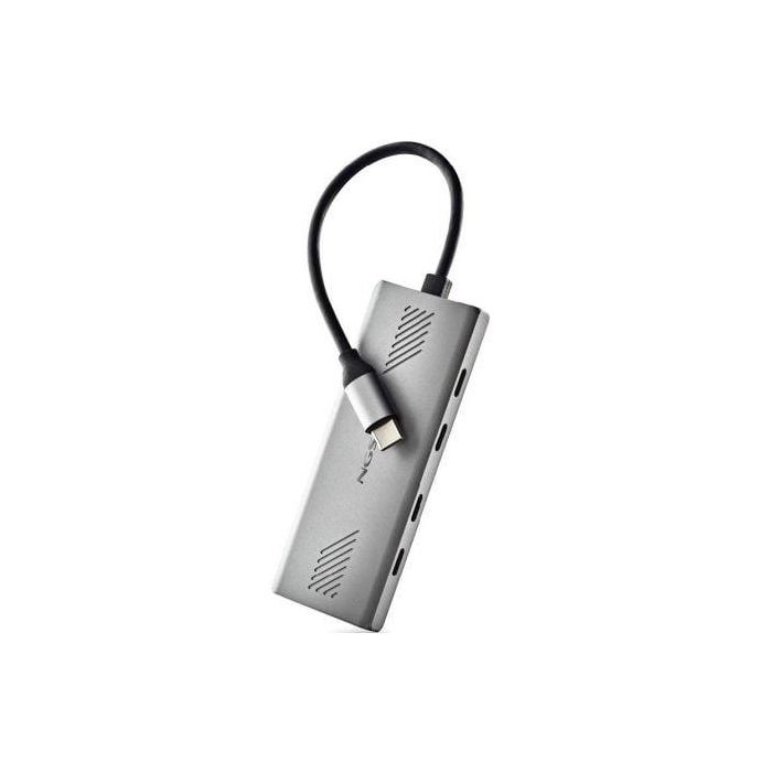 NGS Wonder4-C Hub USB-C de 4 puertos USB 3.0, transferencia de datos de 5 Gbps, carcasa de aluminio para PC/Mac/Tabletas 1 NGS Wonder4-C Hub USB-C de 4 puertos USB 3.0, transferencia de datos de 5 Gbps, carcasa de aluminio para PC/Mac/Tabletas 1