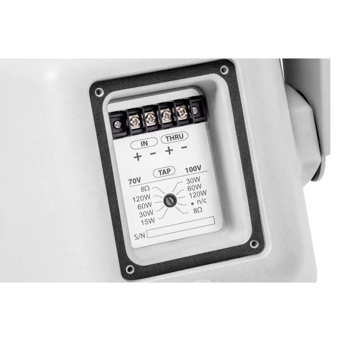 JBLPRO AWC62 Altavoz Coaxial Compacto Todo Clima 2 Vías 6.5" Woofer Alta Resistencia Exterior 4