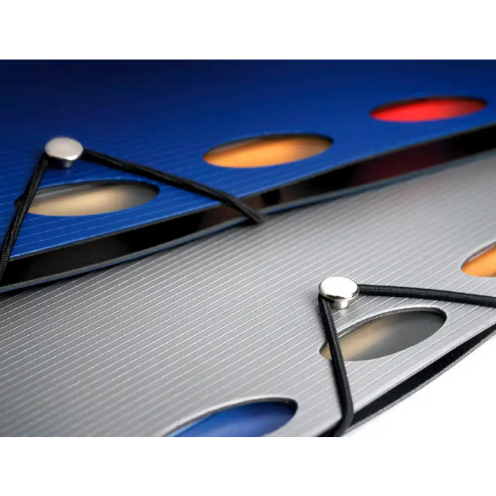 Liderpapel Cuaderno Espiral A4 Micro Executive 100 Hojas 80gr Cuadro 5mm con Separadores y Gomilla Azul 3