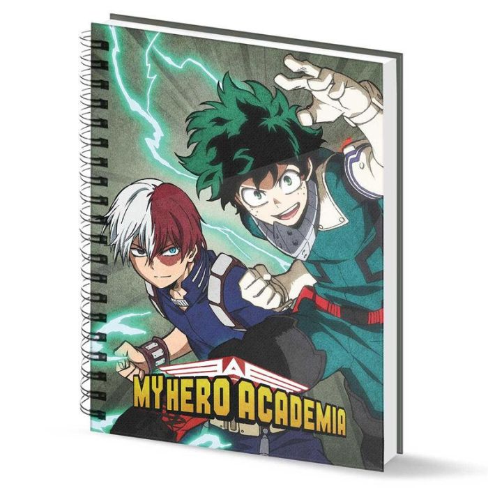 KARACTERMANIA Cuaderno A4 Battle My Hero Academia