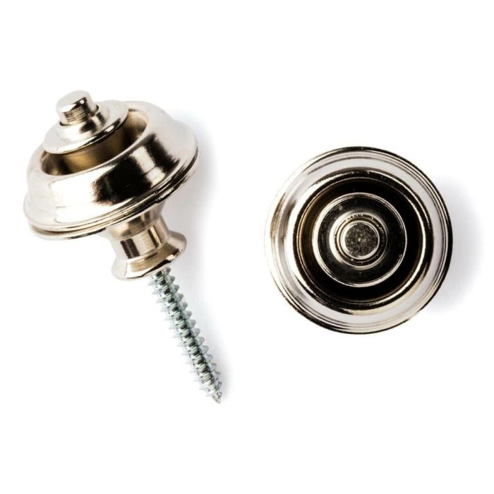 Dunlop Botón Correa Straplok Dual Design (Set) - Nickel 1 Dunlop Botón Correa Straplok Dual Design (Set) - Nickel 1