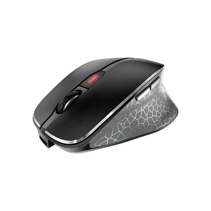 Cherry Ratón Inalámbrico MW 8C ERGO Óptico Bluetooth Negro Gris Ergonómico 3000 DPI 2