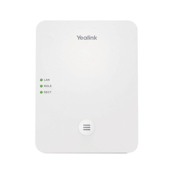 Yealink W80 Sistema DECT IP Multi-Cell con W80B y W80DM, hasta 100 terminales y 100 llamadas simultáneas