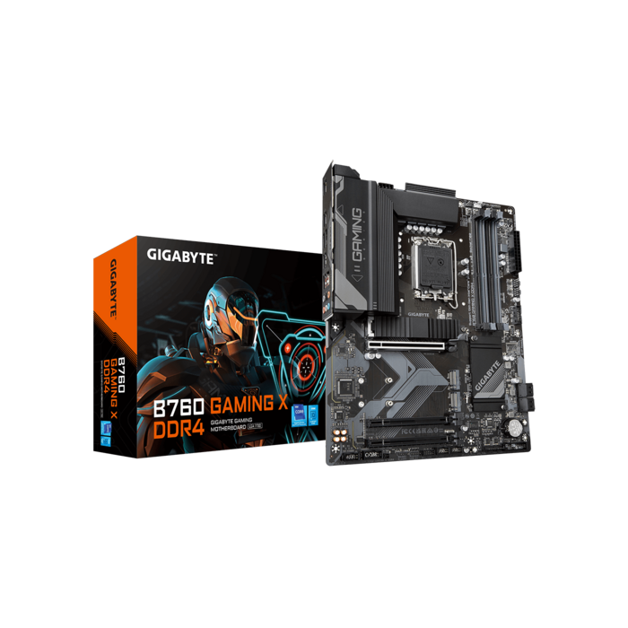 Placa Gigabyte B760 Gaming X Ddr4,Intel,1700,B760,4Ddr4,128Gb,Hdmi+Dp,4Sata+3M.2,3Usb 3.2+Usb-C,2.5Gb,Atx Placa Gigabyte B760 Gaming X Ddr4,Intel,1700,B760,4Ddr4,128Gb,Hdmi+Dp,4Sata+3M.2,3Usb 3.2+Usb-C,2.5Gb,Atx