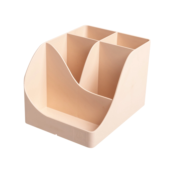 Plasticforte Cubilete portalapices Skandi plastico reciclado color nude 155x119x109 mm 3 Plasticforte Cubilete portalapices Skandi plastico reciclado color nude 155x119x109 mm 3