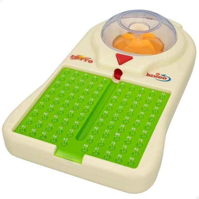 Bingo Automático Colorbaby Cartón Plástico (6 Unidades) 3 Bingo Automático Colorbaby Cartón Plástico (6 Unidades) 3