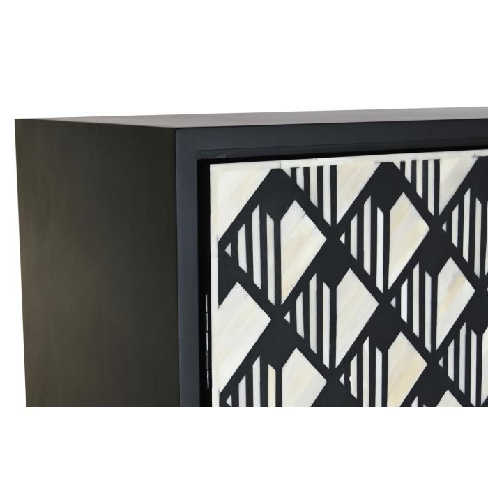 Armario Moderno DKD Home Decor Blanco Negro 40 x 180 x 75 cm 1 Armario Moderno DKD Home Decor Blanco Negro 40 x 180 x 75 cm 1