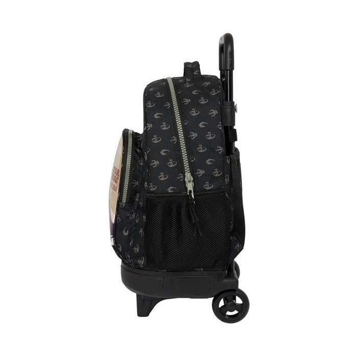Mochila Escolar con Ruedas The Mandalorian This is the way Negro 33 X 45 X 22 cm 1