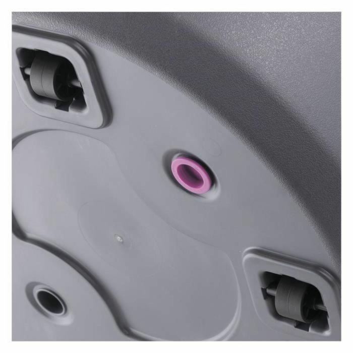 Deroma DER0191942095121 Maceta Origin 85 L con Ruedas Gris 3