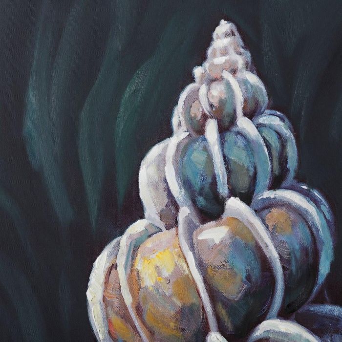 Cuadro Impresión Conchas 2/M Gris 72 X 4 X 100 cm