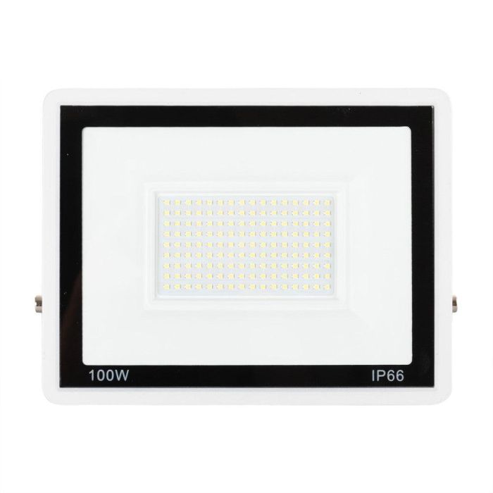 Foco Proyector LED 100W 8.000Lm 6000ºK IP66 Regulable 60,000H Acabado Blanco [LM-6010-W-CW] 3