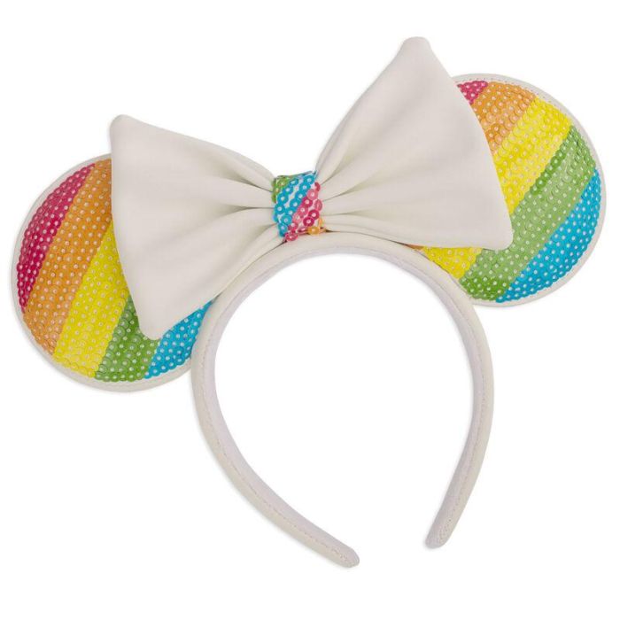 Loungefly Diadema orejas Minnie Rainbow Disney