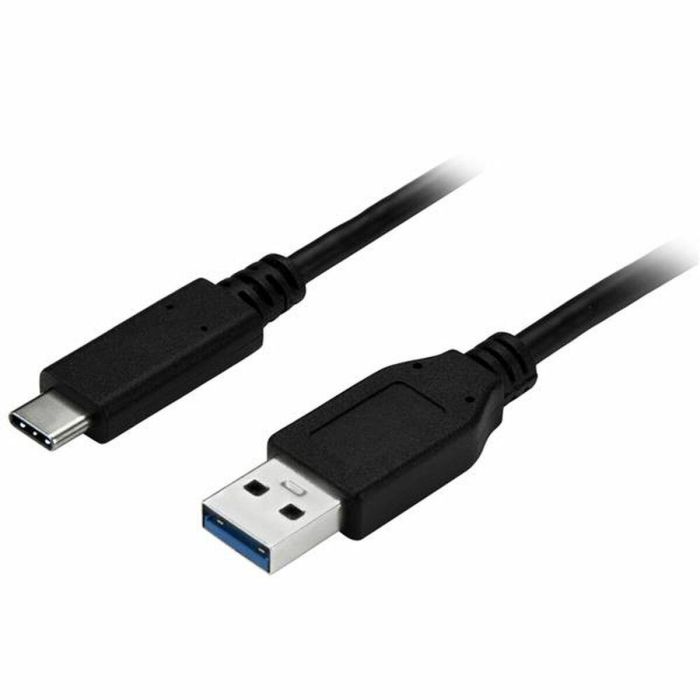 Cable USB A a USB C Startech USB315AC1M Negro