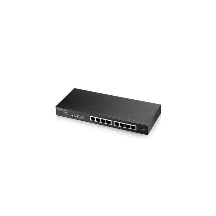 Zyxel GS1915-8 Gestionado L2 Gigabit Ethernet (10/100/1000) Negro Zyxel GS1915-8 Gestionado L2 Gigabit Ethernet (10/100/1000) Negro