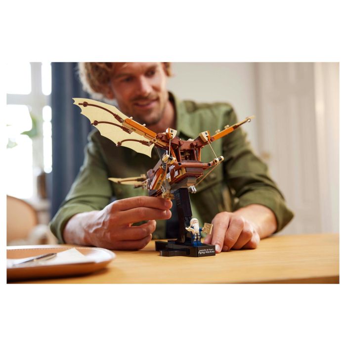 LEGO ICONS 10363 Máquina Voladora de Leonardo da Vinci, Juego Construcción, 493 Piezas, 18+ Años 13