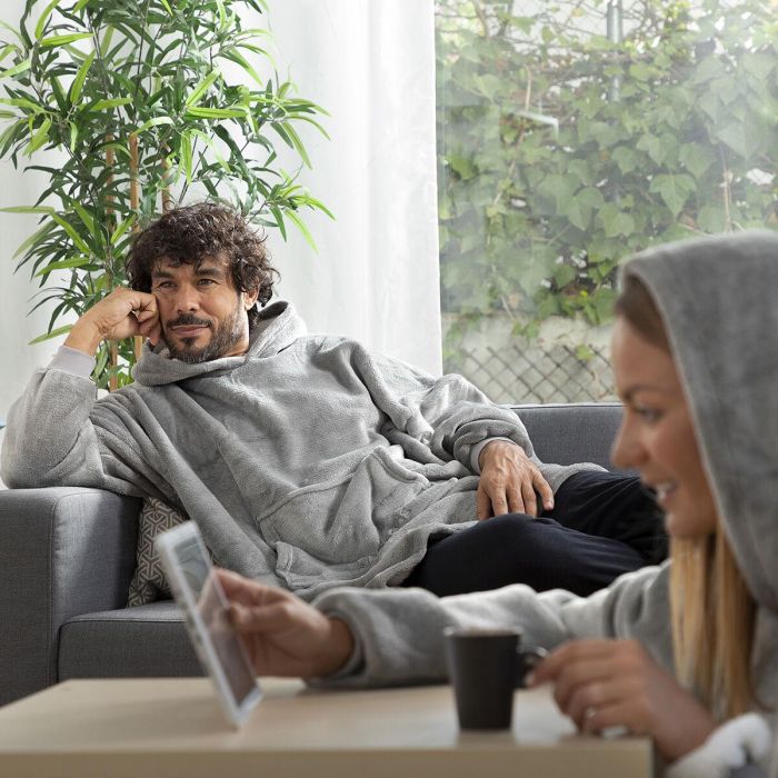 Batamanta Sudadera Oversized con Forro Polar Swug InnovaGoods 5 Batamanta Sudadera Oversized con Forro Polar Swug InnovaGoods 5