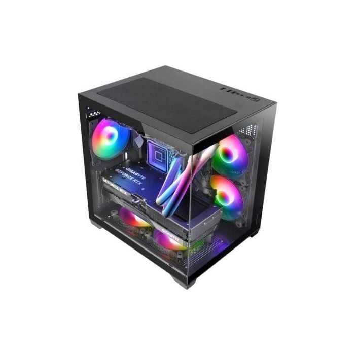 Caja Gaming Minitorre Mars Gaming MC-VIEW2/ Negra 1 Caja Gaming Minitorre Mars Gaming MC-VIEW2/ Negra 1