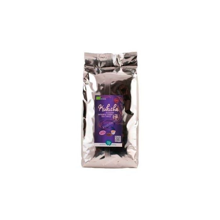 TERRASANA Té Kukicha Japonés Tostado Bio 1Kg - Sabor Fuerte y Umami