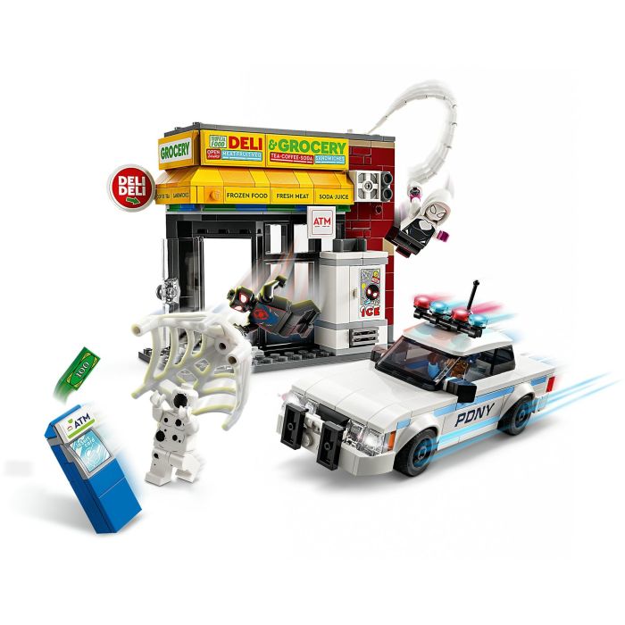 LEGO 76311 Marvel Spider-Verse: Miles Morales vs. The Smudge - Juego de Construcción para Niños 9+ años 3