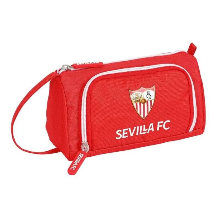 Estuche Escolar Sevilla Fútbol Club Rojo 20 x 11 x 8.5 cm 2 Estuche Escolar Sevilla Fútbol Club Rojo 20 x 11 x 8.5 cm 2