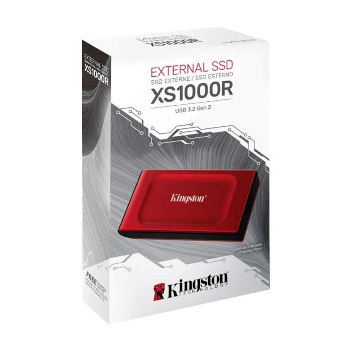 Disco Duro Externo Kingston SXS1000R/2000G 2 TB 2 Disco Duro Externo Kingston SXS1000R/2000G 2 TB 2