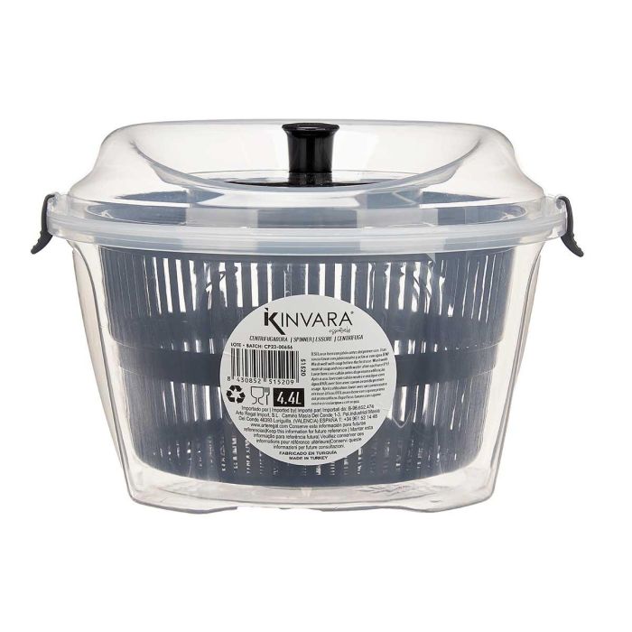 Centrifugadora Verduras Surtidoscol Neutros 4,4L Kinvara 26X18CM (6 Unidades) 2 Centrifugadora Verduras Surtidoscol Neutros 4,4L Kinvara 26X18CM (6 Unidades) 2