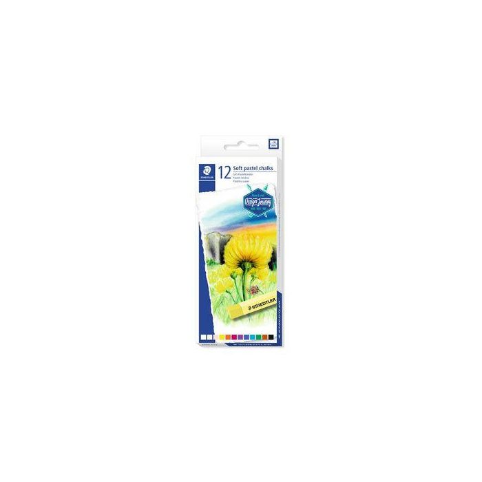 Staedtler 2430 Pintura al pastel Suave Multicolor 12 pieza(s)