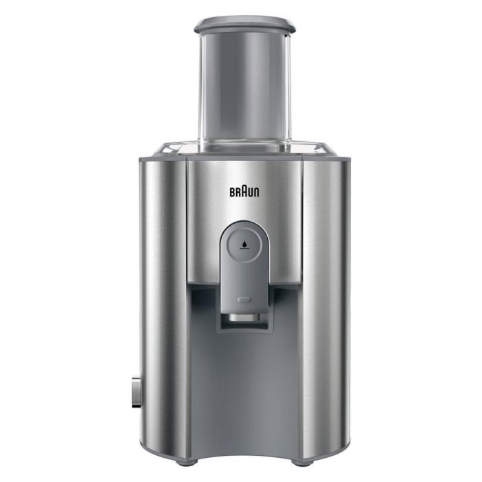 Braun J700 MultiQuick 7 Centrífuga Acero Inoxidable 1000W - 2 Velocidades, 1.25L Recolector Jugo, 2L Pulpa, Chimenea 75mm 0 Braun J700 MultiQuick 7 Centrífuga Acero Inoxidable 1000W - 2 Velocidades, 1.25L Recolector Jugo, 2L Pulpa, Chimenea 75mm 0