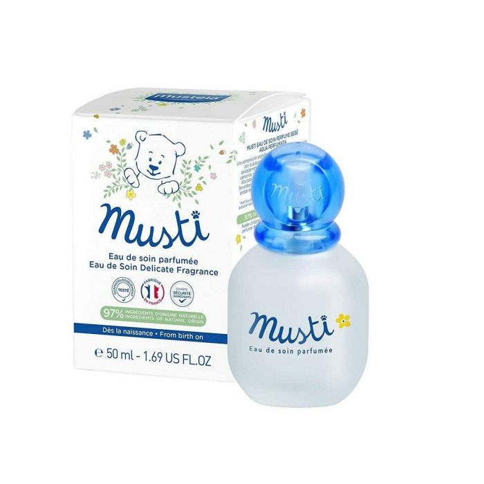 Mustela Musti Eau de Soin, Perfume Infantil para Bebés y Niños, con Notas Aromáticas, Sin Alcohol, 50ml 0 Mustela Musti Eau de Soin, Perfume Infantil para Bebés y Niños, con Notas Aromáticas, Sin Alcohol, 50ml 0