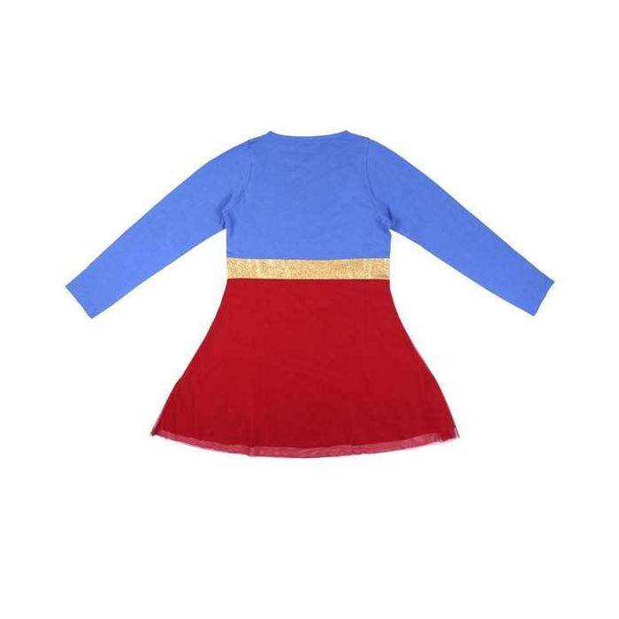Vestido Superman Azul Rojo 12 Años 1