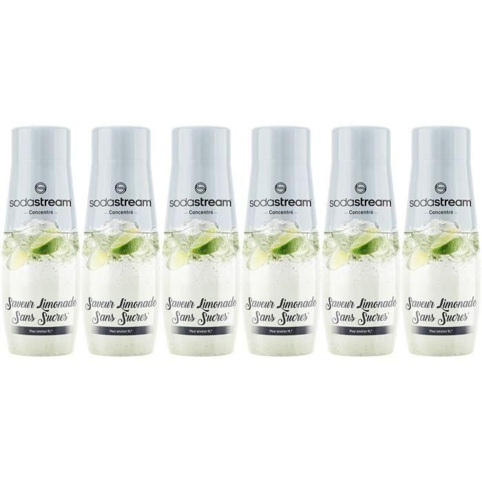 Sodastream SOD7290116748771 Pack 6 Concentrados Limonada Sin Azúcar 440ml - Rinde hasta 54L Bebidas 0 Sodastream SOD7290116748771 Pack 6 Concentrados Limonada Sin Azúcar 440ml - Rinde hasta 54L Bebidas 0