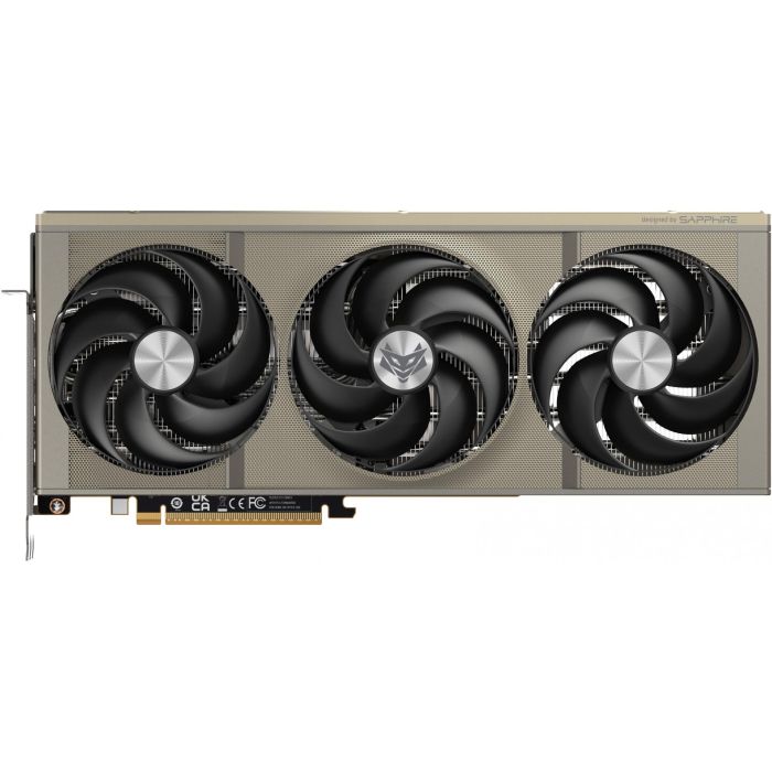 Sapphire Nitro+ Radeon OC RX 9070 Tarjeta Gráfica 16GB GDDR6, 3 Ventiladores, PCI Express 5.0, Gris