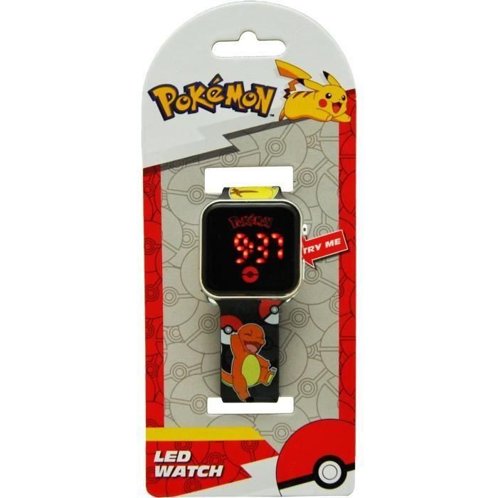 Kids Licensing Pok4322 Reloj LED Digital de Muñeca Pokémon para Niños con Funciones de Hora y Fecha, Diseño Temático Pikachu, Ideal para Mayores de 5 Años 4 Kids Licensing Pok4322 Reloj LED Digital de Muñeca Pokémon para Niños con Funciones de Hora y Fecha, Diseño Temático Pikachu, Ideal para Mayores de 5 Años 4