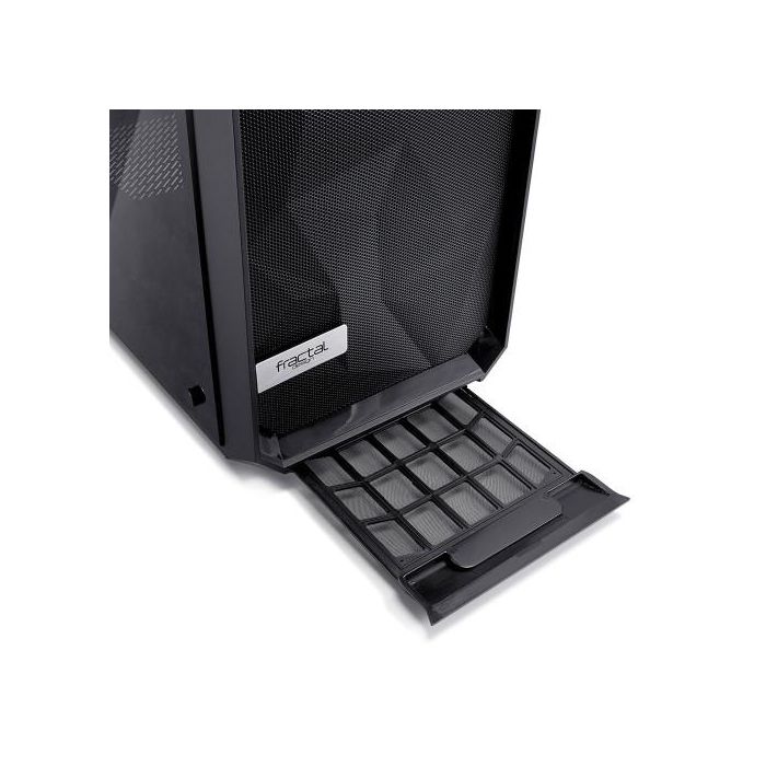 Fractal Design FD-CA-MESH-C-BKO-TG Caja PC Midi Tower Negro con Ventana Lateral y Gestión de Cables 12 Fractal Design FD-CA-MESH-C-BKO-TG Caja PC Midi Tower Negro con Ventana Lateral y Gestión de Cables 12