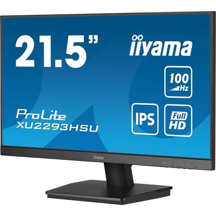 Iiyama Monitor XU2293HSU-B7 21.5" FHD IPS 100Hz 1ms HDMI/DP HUB USB Altavoces Negro 2 Iiyama Monitor XU2293HSU-B7 21.5" FHD IPS 100Hz 1ms HDMI/DP HUB USB Altavoces Negro 2