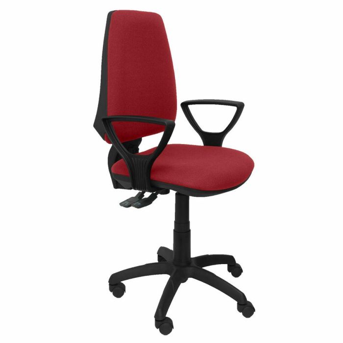 PIQUERAS Y CRESPO Silla Elche S bali granate brazos fijos PIQUERAS Y CRESPO Silla Elche S bali granate brazos fijos
