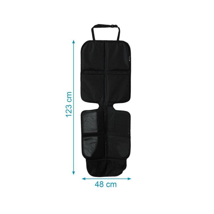 KioKids Protector Asiento Coche Completo Trasero Acolchado Antideslizante con Bolsillos para Sillas de Bebé +0 Meses Negro 2 KioKids Protector Asiento Coche Completo Trasero Acolchado Antideslizante con Bolsillos para Sillas de Bebé +0 Meses Negro 2