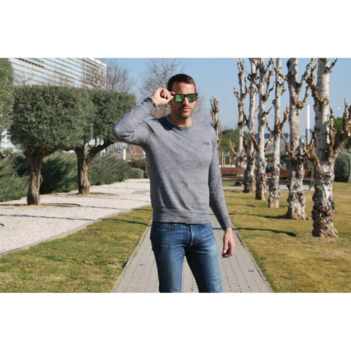 Gafas de Sol Unisex Eagle WAVE Negro Espejo 4