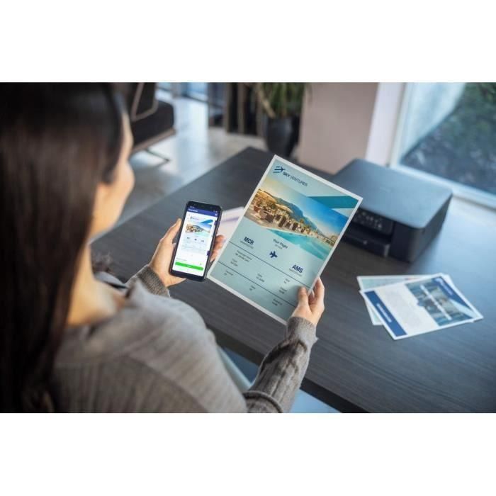 Impresora multifunción 3 en 1 - BROTHER - DCP-J1310DW - Wi-Fi - Inyección de tinta - A4 1