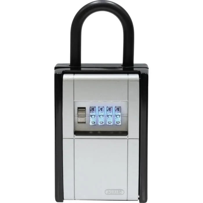 Abus 797 LED KeyGarage B Caja de llaves con código digital personalizable y LED, almacena hasta 20 llaves