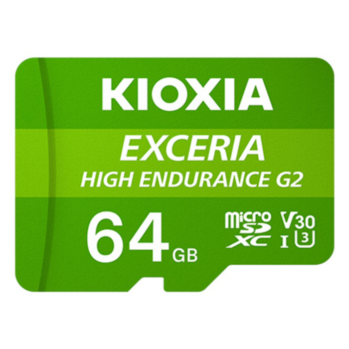 KIOXIA EXCERIA HIGH ENDURANCE G2 64 GB MicroSD UHS-I Clase 10 para Dashcam y Vigilancia KIOXIA EXCERIA HIGH ENDURANCE G2 64 GB MicroSD UHS-I Clase 10 para Dashcam y Vigilancia
