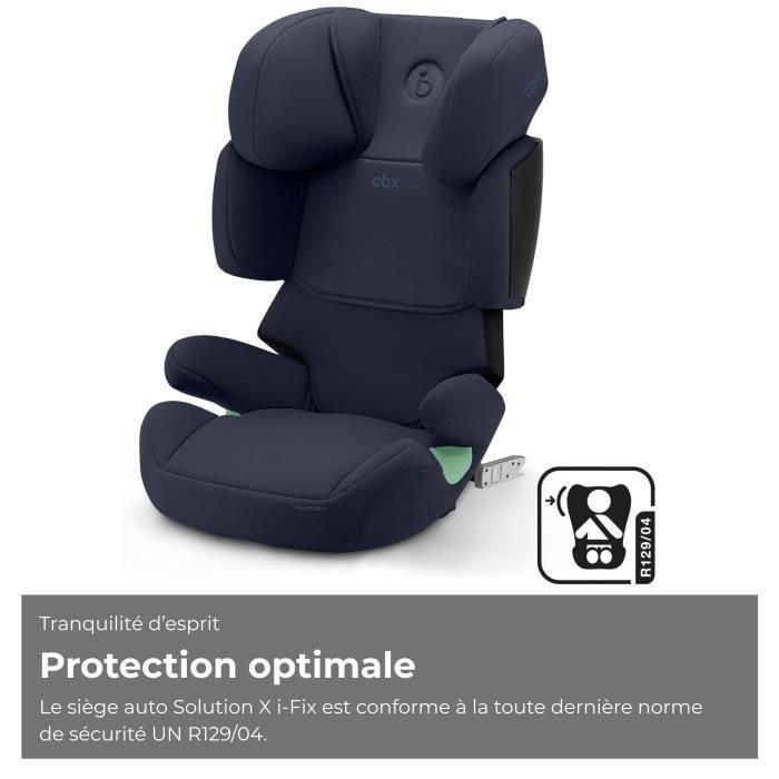 CYBEX CYB4063846375271 Silla de Coche Solution X i-Fix, para Niños de 3 a 12 Años, Color Blue Moon 4