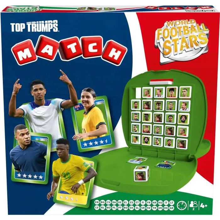 Winning Moves MATCH World Football Stars 2025 Juego de mesa JUGADA GANADORA WIN5036905060462 1